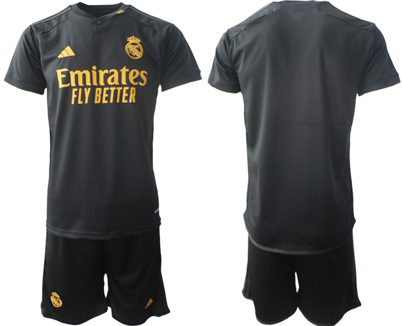 Billiga Fotbollströjor Herr Real Madrid Tredje Tröja 2023-24 tröja set tröja med eget namn