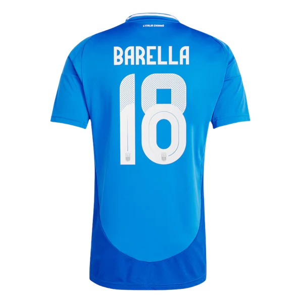 Italien Billiga Fotbollströjor Herr Hemmaställ EM 2024 Barella 18