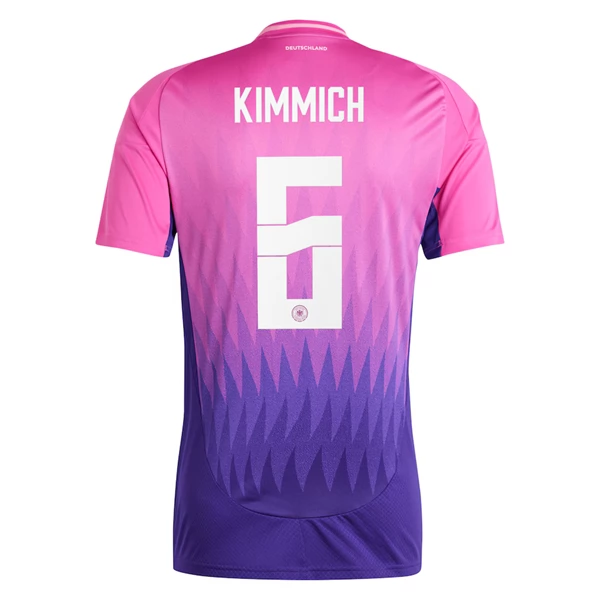 Tyskland Billiga Fotbollströjor Herr Bortaställ EM 2024 med tryck Kimmich 6