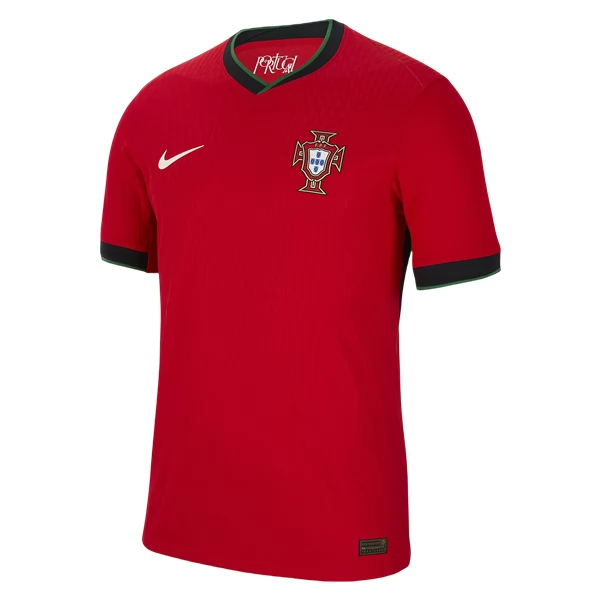 Köpa Fotbollsställ för Herr Portugal Hemmaställ EM 2024 röd Kortärmad