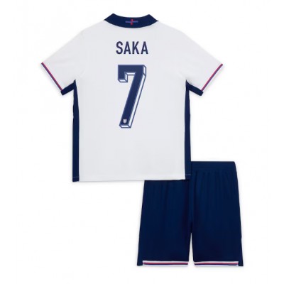 Billiga Fotbollströjor England Fotbollströja Hemmaställ EM 2024 Bukayo Saka 7