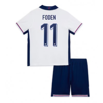 Billiga Fotbollströjor England Fotbollströja Hemmaställ EM 2024 Phil Foden 11