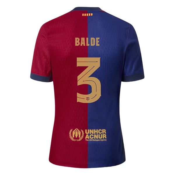 Billiga Fotbollströjor Herr FC Barcelona Hemma tröja 2024-25 Alejandro Balde 3
