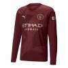 Billiga Fotbollströjor Herr Manchester City Tredjetröja 2024/25 Långärmad Matheus Nunes 27