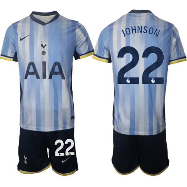 Billiga Fotbollströjor Herr Tottenham Hotspur Bortatröja 2024/25 tröja set Brennan Johnson 22