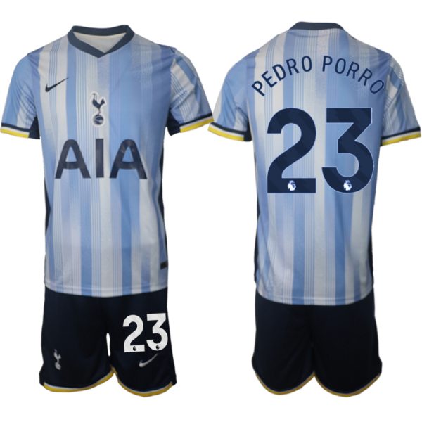 Billiga Fotbollströjor Herr Tottenham Hotspur Bortatröja 2024/25 tröja set Pedro Porro 23