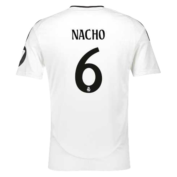 Fotbollströjor Billigt Real Madrid Hemmatröja 2024/25 Kortärmad Nacho 6