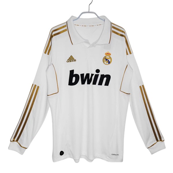 Köpa Billiga Fotbollströjor Real Madrid Hemmatröja Retro 2011-2012 Långärmad