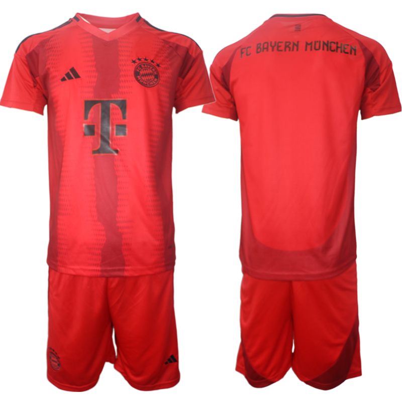 Billiga Fotbollströjor FC Bayern München Hemmatröja Fotbollsset Herr för 24/25