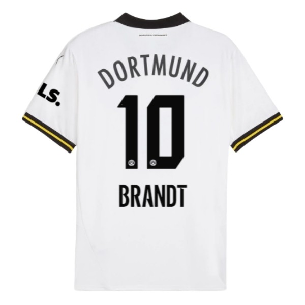 Billiga Fotbollströjor Herr BVB Borussia Dortmund Tredjetröja 2024/25 Kortärmad Julian Brandt 10