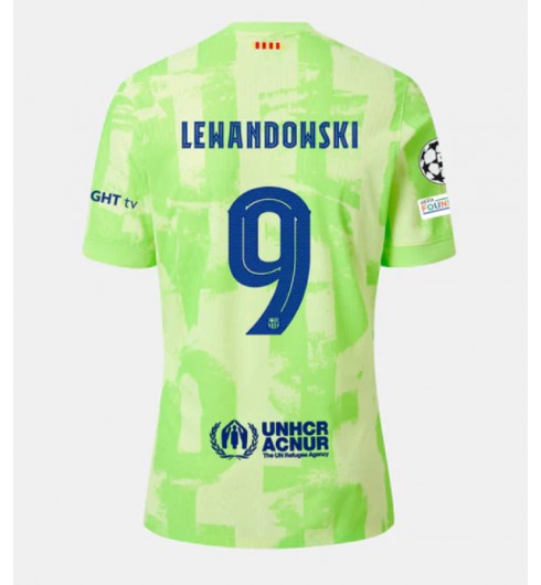Billiga Fotbollströjor Herr FC Barcelona Tredjetröja 2024/25 Kortärmad Robert Lewandowski 9