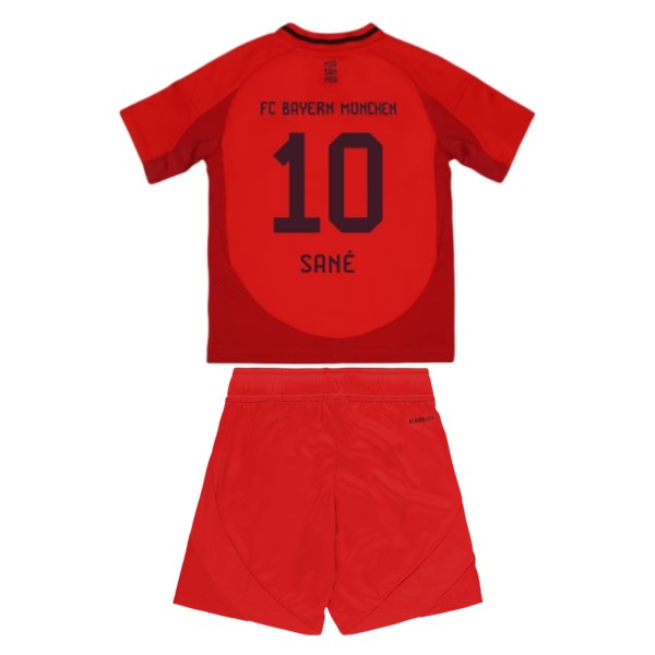 Billiga Fotbollströjor Barn FC Bayern München Hemmatröja 2024/25 Kortärmad shorts Leroy Sane 10