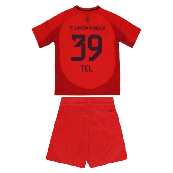 Billiga Fotbollströjor Barn FC Bayern München Hemmatröja 2024/25 Kortärmad shorts Mathys Tel 39