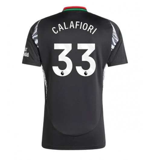 Köpa Fotbollströjor Arsenal Bortatröja 2024/25 Kortärmad Riccardo Calafiori 33
