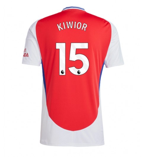 Fotbollströjor Billigt Arsenal Hemmatröja 2024/25 Kortärmad Jakub Kiwior 15