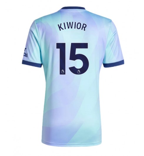 Billiga Fotbollströjor Arsenal Tredjetröja 2024/25 Kortärmad Jakub Kiwior 15
