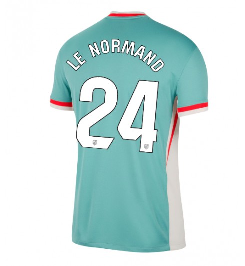 Billiga Fotbollströjor Herr Atlético Madrid Bortatröja 2024/25 Robin Le Normand 24