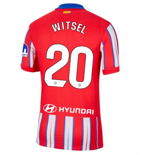 Fotbolls Matchtröjor Atlético Madrid Hemmatröja 2024/25 med namn Axel Witsel 20