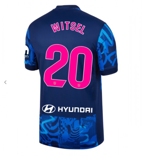 Herr Atlético Madrid Tredjetröja 2024/25 Fotbollströja med namn Axel Witsel 20