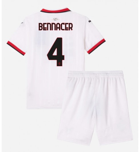 AC Milan Bortatröja 2024/25 Fotbollskläder för barn Ismael Bennacer 4