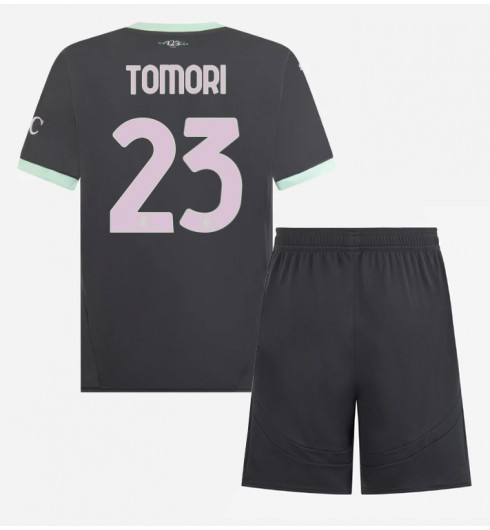 Billiga Fotbollströjor Barn AC Milan Tredjetröja 2024/25 Fikayo Tomori 23