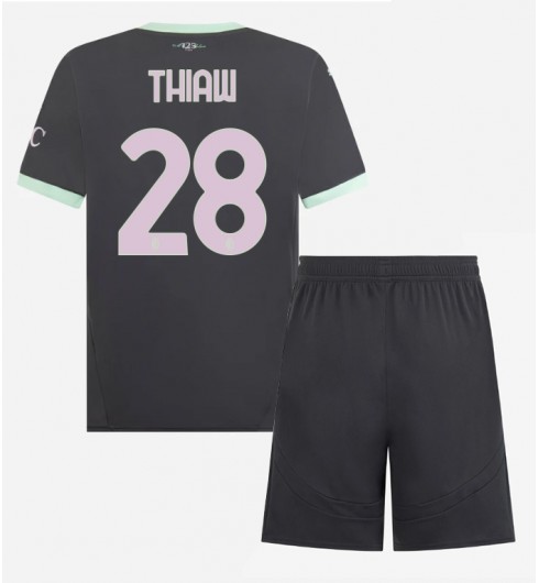 Billiga Fotbollströjor Barn AC Milan Tredjetröja 2024/25 Malick Thiaw 28