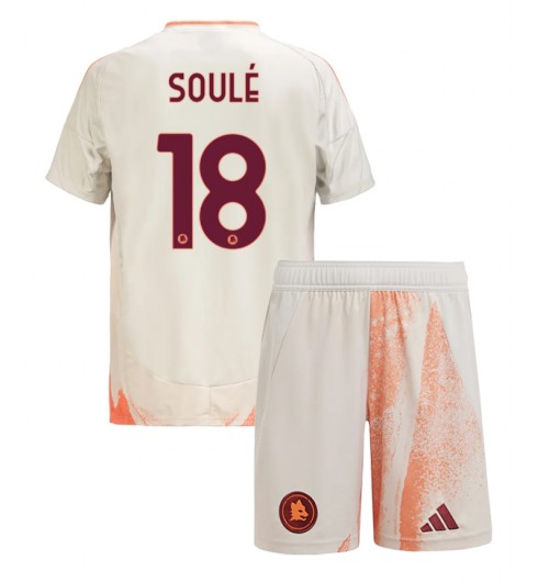 Fotbollströjor Barn Billiga AS Roma Bortatröja 2024/25 Matias Soule 18