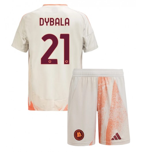 Fotbollströjor Barn Billiga AS Roma Bortatröja 2024/25 Paulo Dybala 21