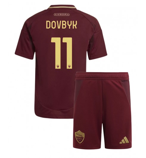 Fotbollströjor Barn Billiga AS Roma Hemmatröja 2024/25 Artem Dovbyk 11