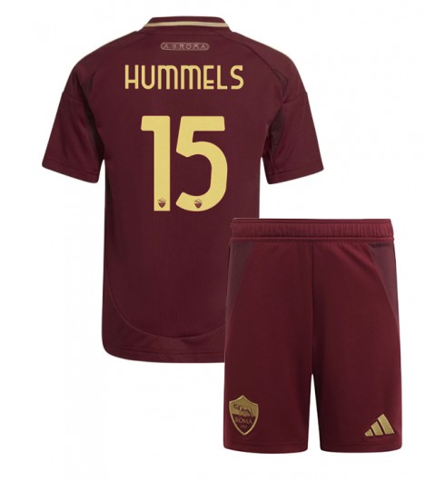 Fotbollströjor Barn Billiga AS Roma Hemmatröja 2024/25 Mats Hummels 15