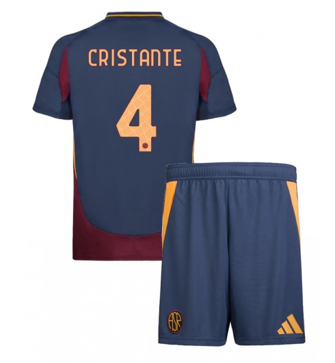 Fotbollströjor Barn Billiga AS Roma Tredjetröja 2024/25 Bryan Cristante 4