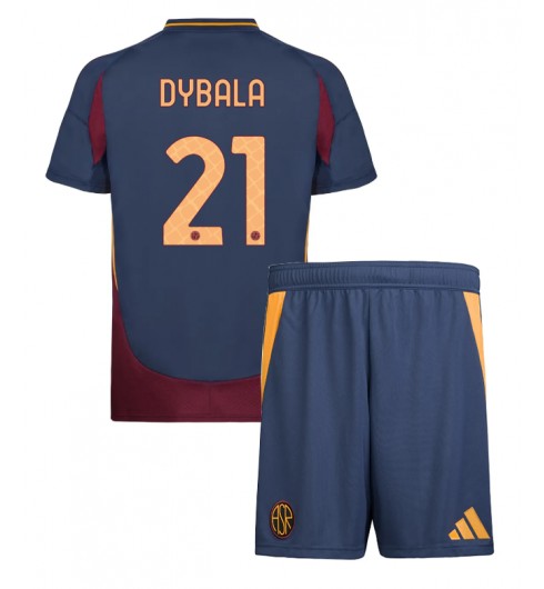 Fotbollströjor Barn Billiga AS Roma Tredjetröja 2024/25 Paulo Dybala 21