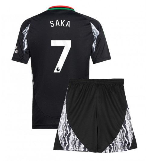 Fotbollströjor Barn Billiga Arsenal Bortatröja 2024/25 Bukayo Saka 7