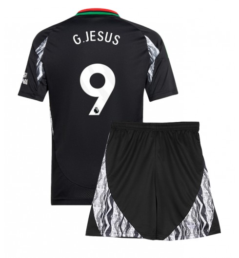 Fotbollströjor Barn Billiga Arsenal Bortatröja 2024/25 Gabriel Jesus 9