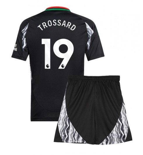 Köpa Fotbollskläder Set Barn Arsenal Bortatröja 2024/25 Leandro Trossard 19