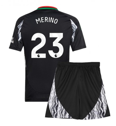 Köpa Fotbollskläder Set Barn Arsenal Bortatröja 2024/25 Mikel Merino 23