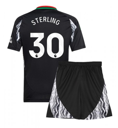 Fotbollströjor Barn Billiga Arsenal Bortatröja 2024/25 Raheem Sterling 30