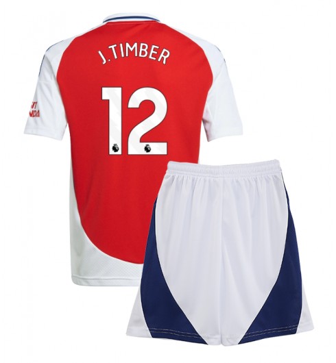Fotbollskläder Set Barn Arsenal Hemmatröja 2024/25 Jurrien Timber 12