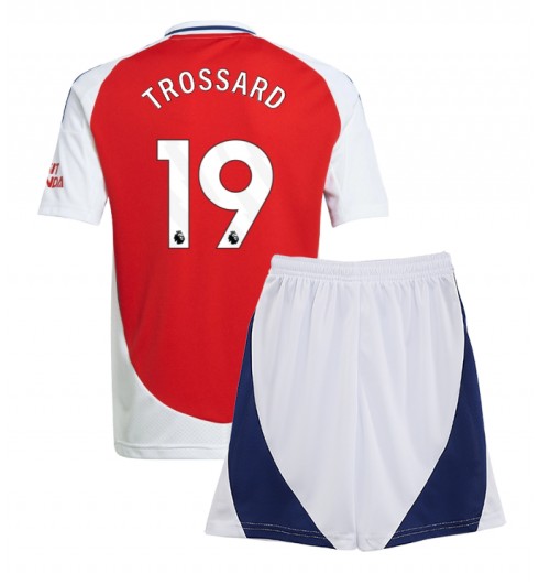 Fotbollskläder Set Barn Arsenal Hemmatröja 2024/25 Leandro Trossard 19