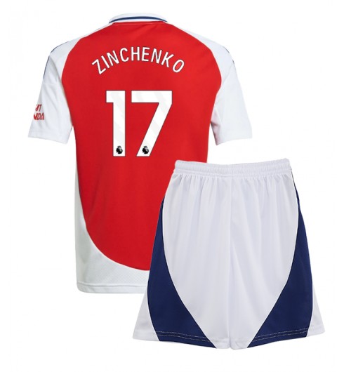 Fotbollströjor Barn Billiga Arsenal Hemmatröja 2024/25 Oleksandr Zinchenko 17