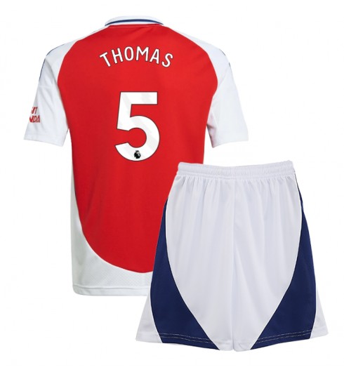 Fotbollskläder Set Barn Barn Arsenal Hemmatröja 2024/25 Thomas Partey 5