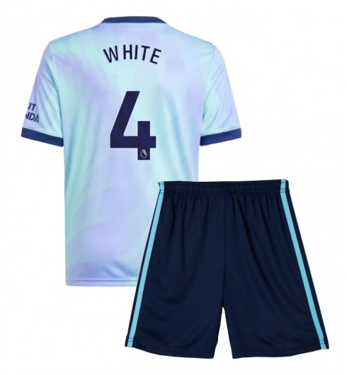 Fotbollströjor Barn Billiga Arsenal Tredjetröja 2024/25 Ben White 4