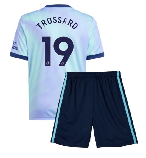 Fotbollströjor Barn Billiga Arsenal Tredjetröja 2024/25 Leandro Trossard 19