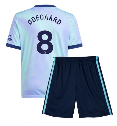 Köpa Fotbollskläder Set Barn Arsenal Tredjetröja 2024/25 Martin Odegaard 8