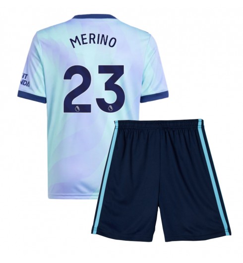 Billiga Fotbollströjor Barn Arsenal Tredjetröja 2024/25 Mikel Merino 23