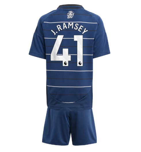 Aston Villa Tredjetröja 2024/25 Fotbollströja med namn barn Jacob Ramsey 41