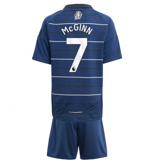 Aston Villa Tredjetröja 2024/25 Fotbollströja med namn barn John McGinn 7