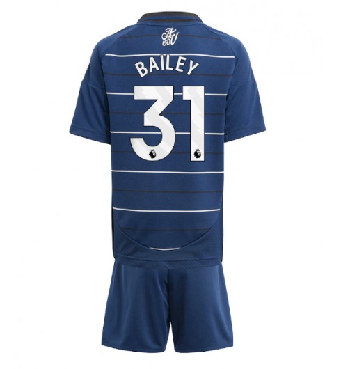 Aston Villa Tredjetröja 2024/25 Fotbollströja med namn barn Leon Bailey 31