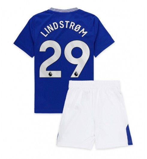 Köpa Fotbollskläder Set Everton Hemmatröja 2024/25 Jesper Lindstrom 29