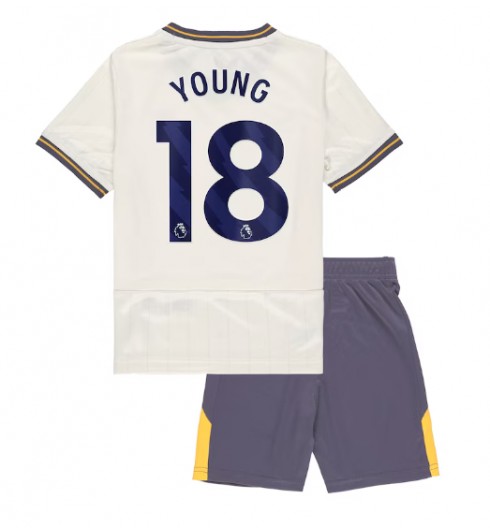 Billiga Fotbollströjor Barn Everton Tredjetröja 2024/25 Ashley Young 18